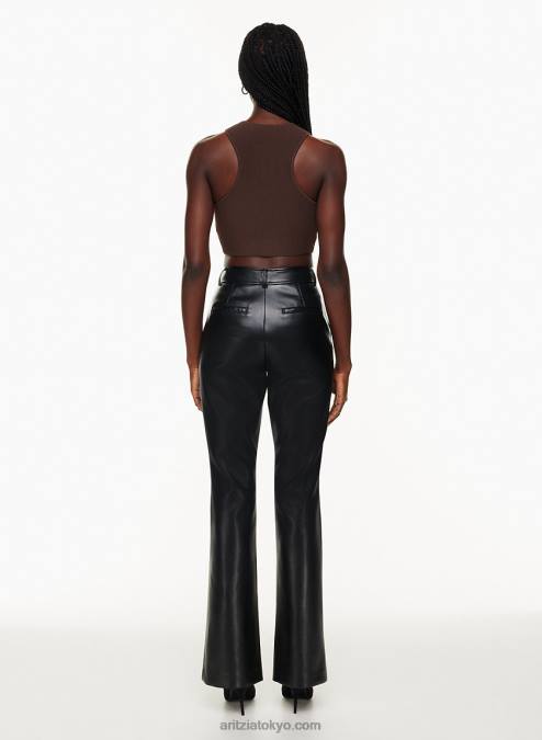 クルーネック レーサーバック タンクトップ P2L80303 Aritzia Sculpt Knit Racer Cropped Tank