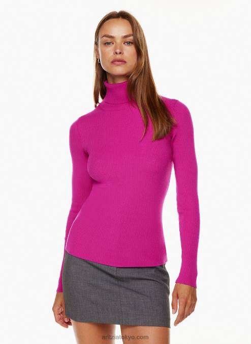 リブニット タートルネック セーター P2L803031 Aritzia Compel タートルネック