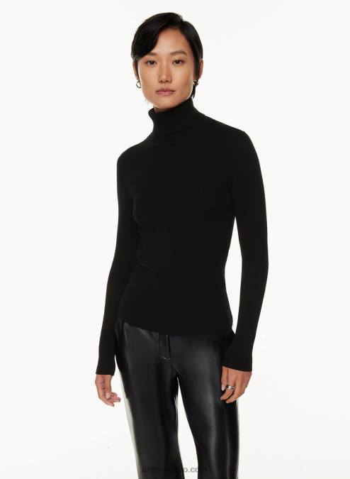 リブニット タートルネック セーター P2L803034 Aritzia Compel タートルネック