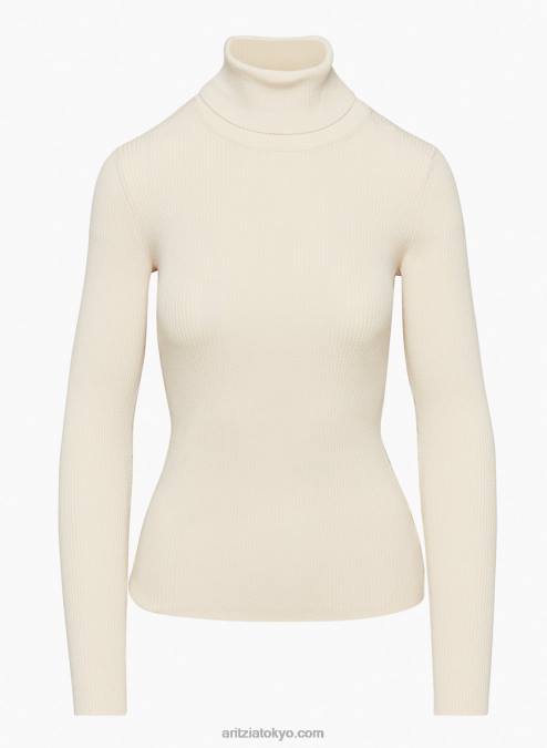 リブニット タートルネック セーター P2L803035 Aritzia Compel タートルネック