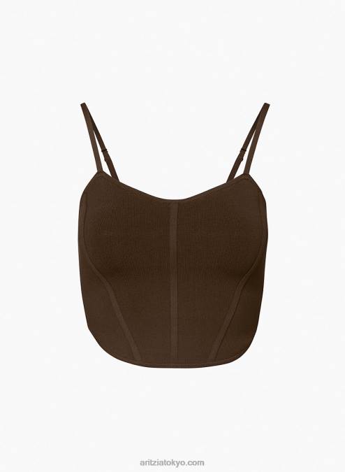 ビスチェニット ビスチェトップ P2L8032 Aritzia Franklin Sculpt Knit