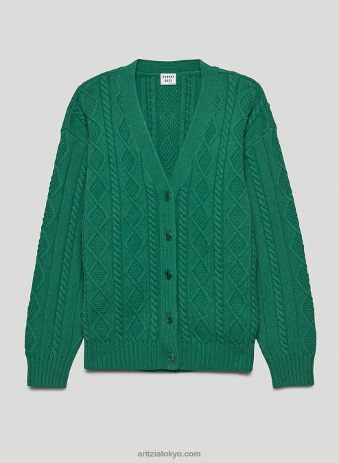 リラックス ケーブルニット カーディガン P2L803209 Aritzia Lamora カーディガン
