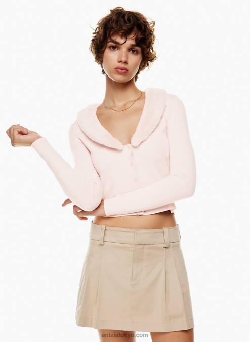 フェイクファートリム付きカーディガン P2L803297 Aritzia Ever カーディガン
