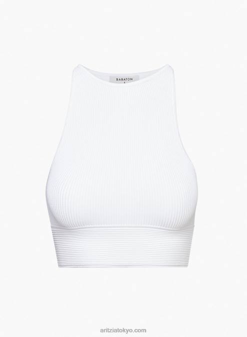 リブニットクルーネックタンク P2L803378 Aritzia Stefano タンク