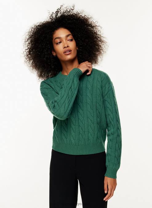 ケーブルニット ウール セーター P2L803637 Aritzia イラストレーター セーター