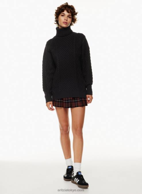 ケーブルニット タートルネック セーター P2L803678 Aritzia Peggy タートルネック セーター