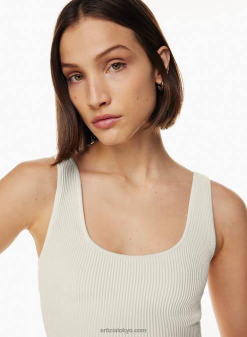 スクープネックニットタンク P2L80378 Aritzia Sculpt Knit スクープネッククロップドタンク