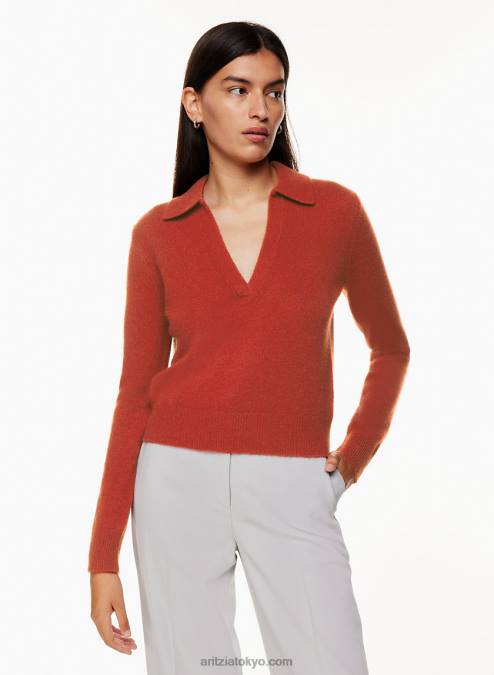 カシミヤ ポロ セーター P2L803787 Aritzia Provincial Luxe カシミヤ セーター