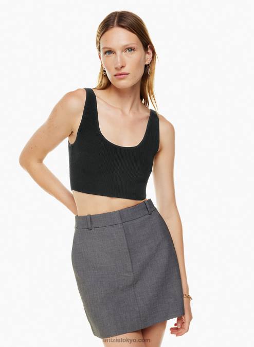 スクープネックニットタンク P2L80379 Aritzia Sculpt Knit スクープネッククロップドタンク