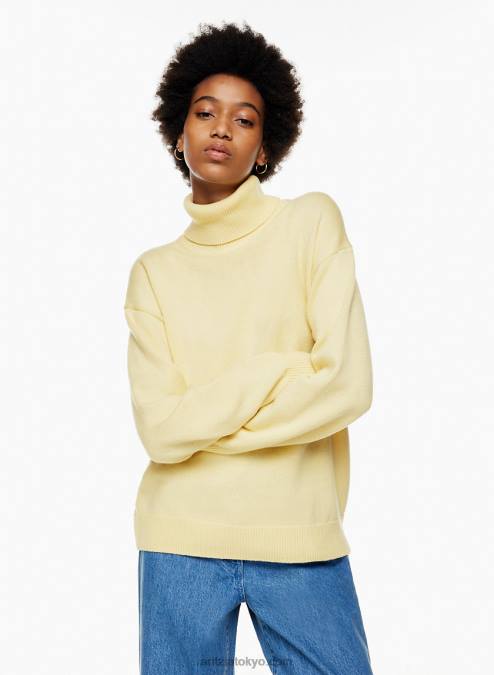 メリノウールとコットンのタートルネック P2L803890 Aritzia Treasures タートルネック