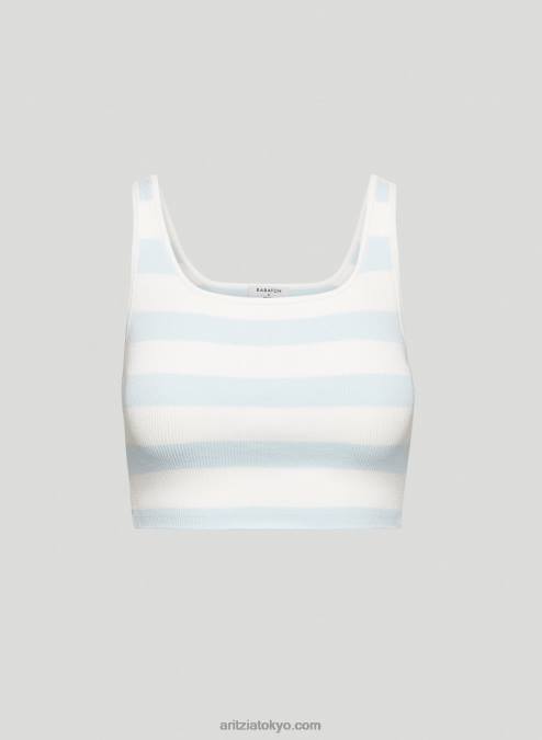 リブスクエアネックタンクトップ P2L803940 Aritzia Sculpt Knit Squareneck Cropped Tank