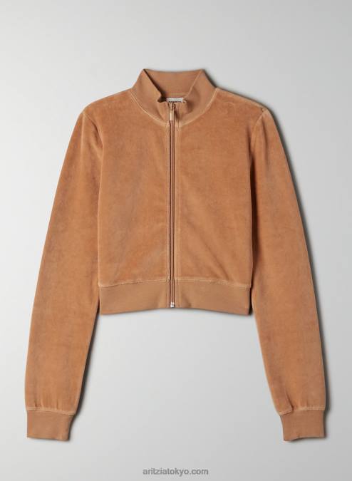 ベロアジップアップ P2L804011 Aritzia Kiera Zip-Up