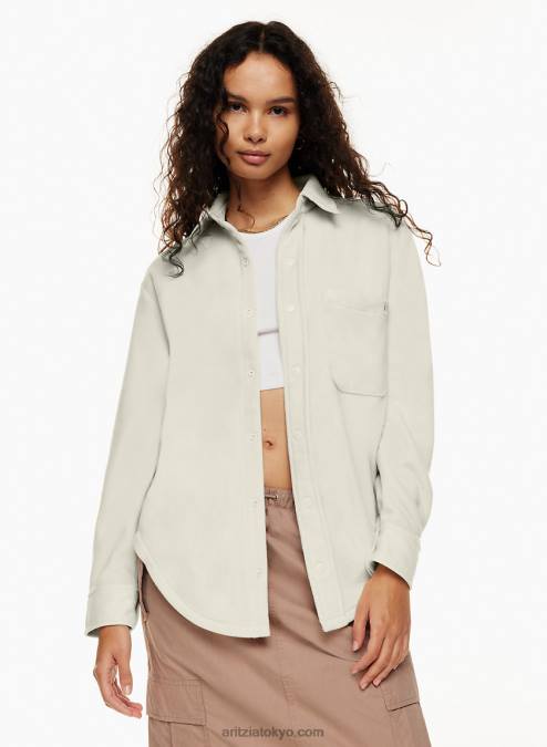 フリースウィズスナップボタン P2L804690 Aritzia Sno Polar Shirt フリースシャツウィズスナップボタン