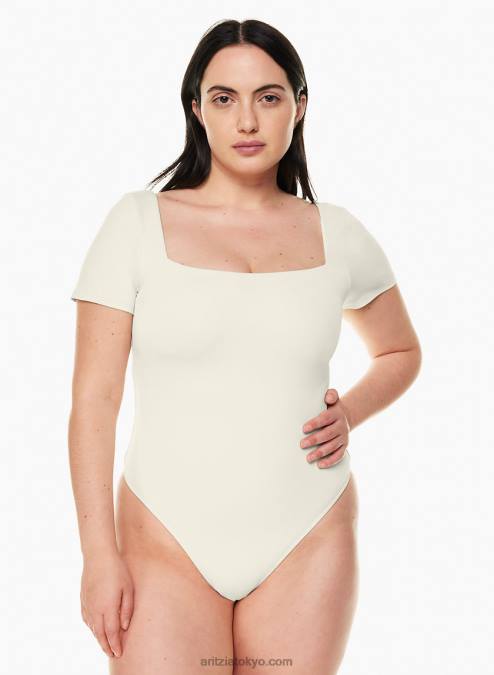スクエアネック ティー ボディスーツ P2L804905 Aritzia Contour Squareneck Shortsleeve Bodysuit