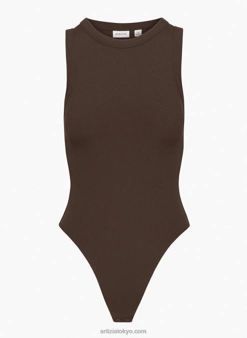 リブ マッスルタンク ボディスーツ P2L805021 Aritzia Formarib マッスル ボディスーツ