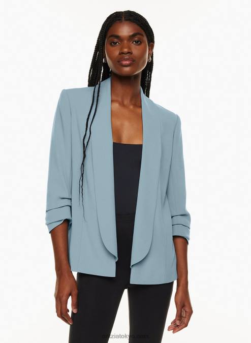 ショルダーパッド付きオープンフロントブレザー P2L805230 Aritzia Force Blazer