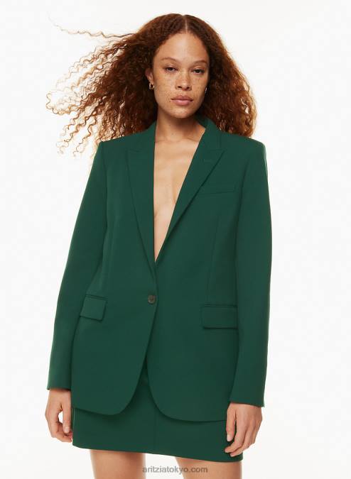 ショルダーパッド付きシングルブレスト ブレザー P2L805236 Aritzia Concept ブレザー