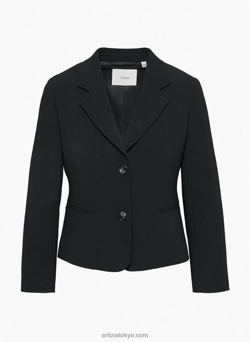 ショルダーパッド付きシングルブレスト ブレザー P2L805298 Aritzia Notes ブレザー