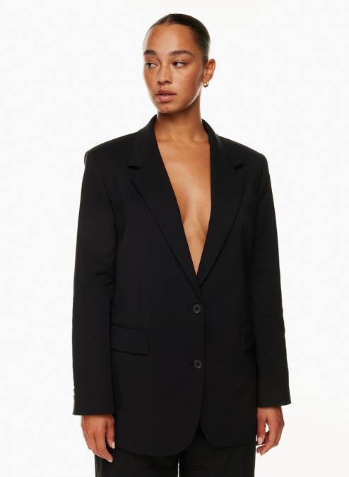 リラックス シングルブレスト ブレザー P2L805325 Aritzia Agency ブレザー
