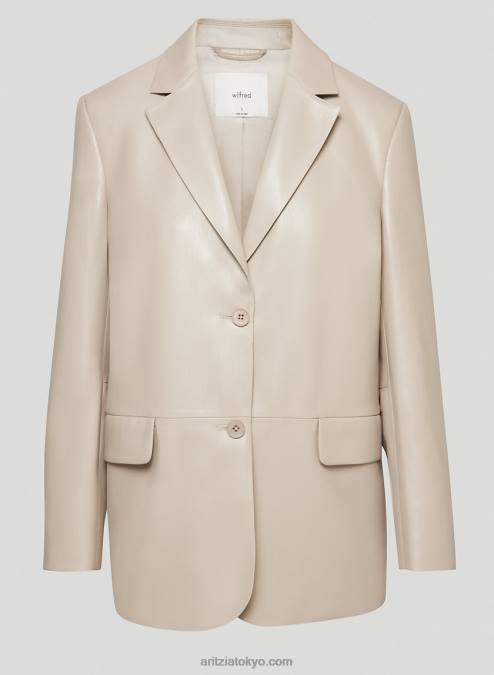 ビーガン レザー ブレザー P2L805357 Aritzia Memories ブレザー シングルブレスト