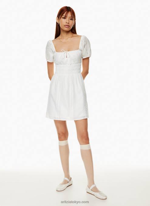 パフスリーブ スモック ミニドレス P2L805463 Aritzia Kay ドレス