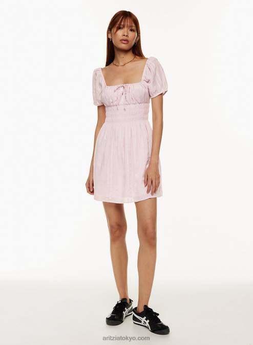 パフスリーブ スモック ミニドレス P2L805465 Aritzia Kay ドレス