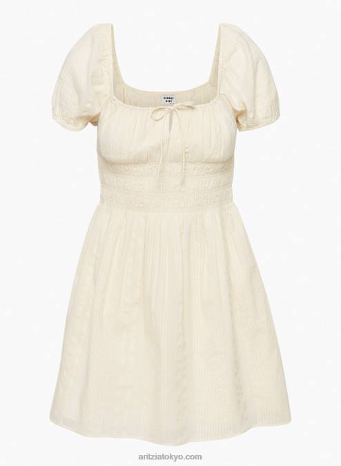 パフスリーブ スモック ミニドレス P2L805466 Aritzia Kay ドレス