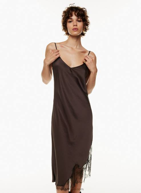 サテン ミディ スリップ ドレス P2L805479 Aritzia Sonnet ドレス