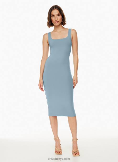 スクエアネック ミディ タンク ドレス P2L805577 Aritzia Contour スクエアネック ミディ ドレス
