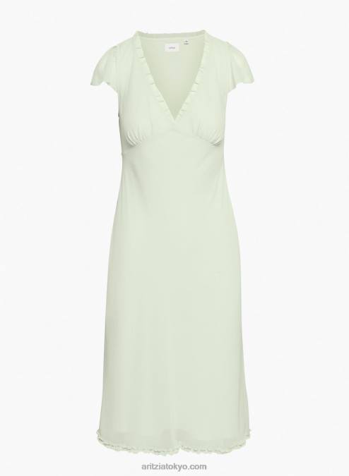 キャップスリーブミディドレス P2L805595 Aritzia Camelot ドレス