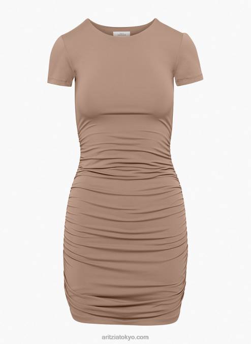 ルーシュミニドレス P2L805602 Aritzia Contour ルーシュミニドレス