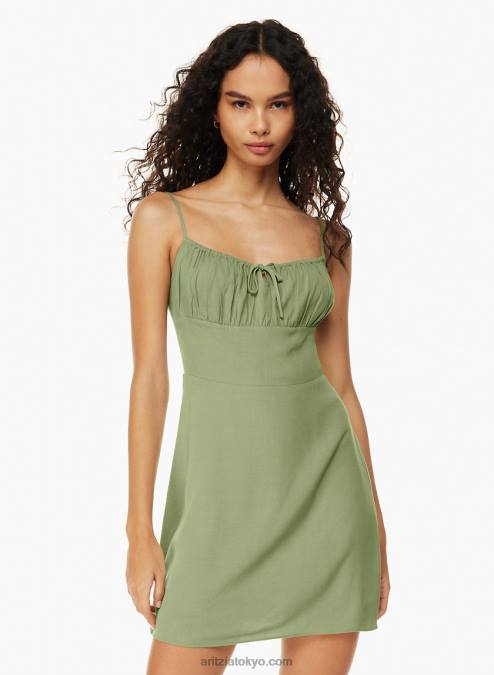 ギャザーバスト ミニドレス P2L805603 Aritzia Delilah ドレス