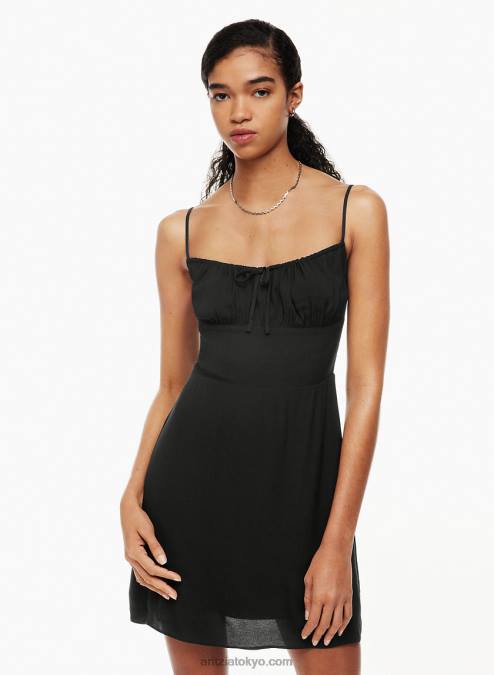 ギャザーバスト ミニドレス P2L805604 Aritzia Delilah ドレス