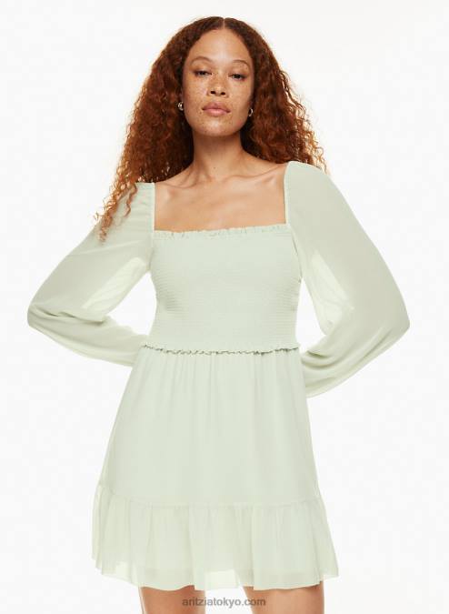 スモック シフォン ミニドレス P2L805689 Aritzia New Tempest ドレス