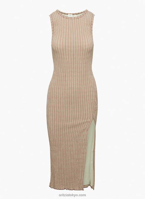 シアサッカー ミディドレス P2L805727 Aritzia Verona ドレス
