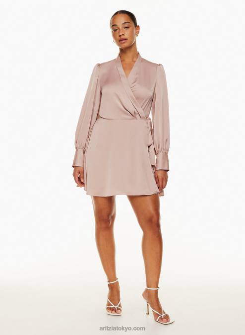 ミニカラーラップドレス P2L805834 Aritzia Hyde ミニドレス
