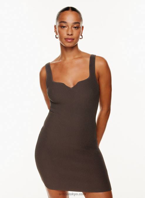 ニットミニワンピース P2L805920 Aritzia Sculpt ニットノッチワンピース