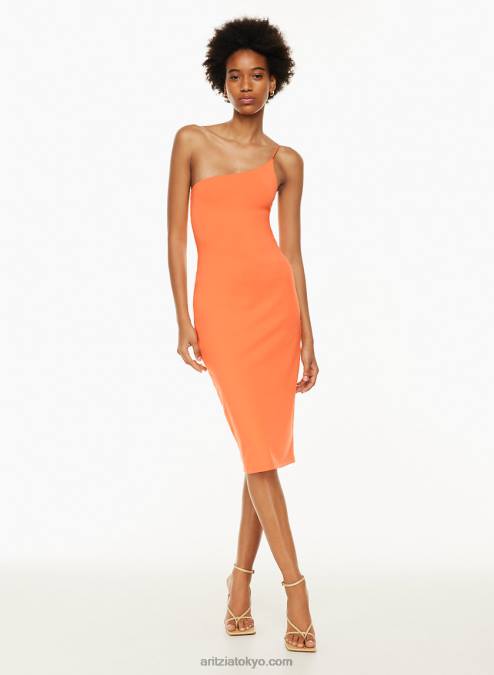 ワンショルダーミディド​​レス P2L805948 Aritzia Contour ワンショルダーミディド​​レス