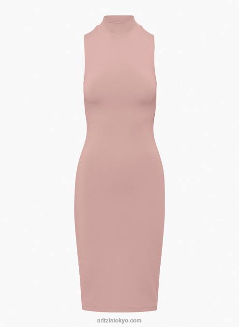 ノースリーブ モックネック ミディワンピース P2L805969 Aritzia Contour モックネック ミディワンピース