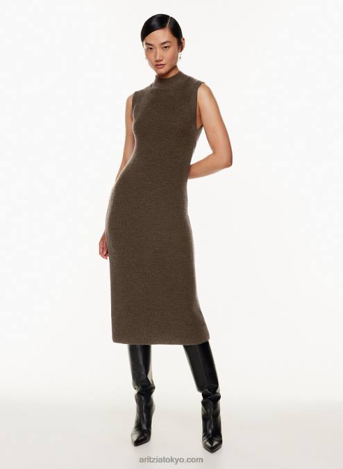 ノースリーブ モックネック ミディドレス P2L805991 Aritzia Aesthetica ドレス