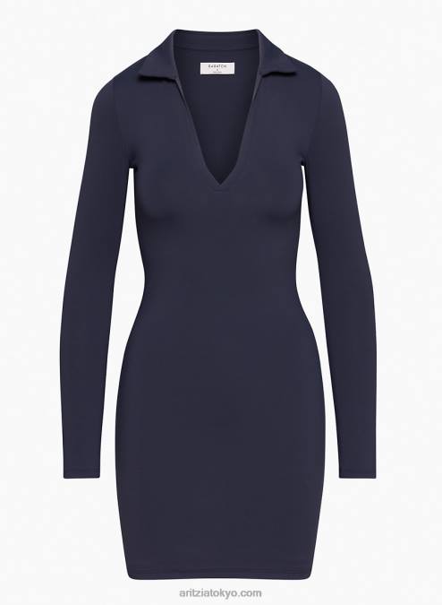 ロングスリーブポロドレス P2L806011 Aritzia Contour Polo Longsleeve Dress