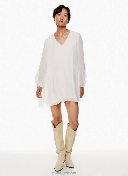 プリーツ シフォン ミニドレス P2L806144 Aritzia Prophecy ドレス