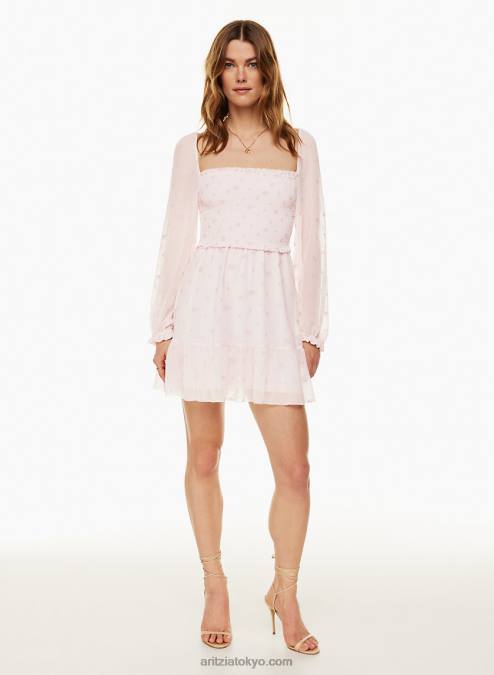 スモック シフォン ミニドレス P2L806222 Aritzia Tempest ドレス