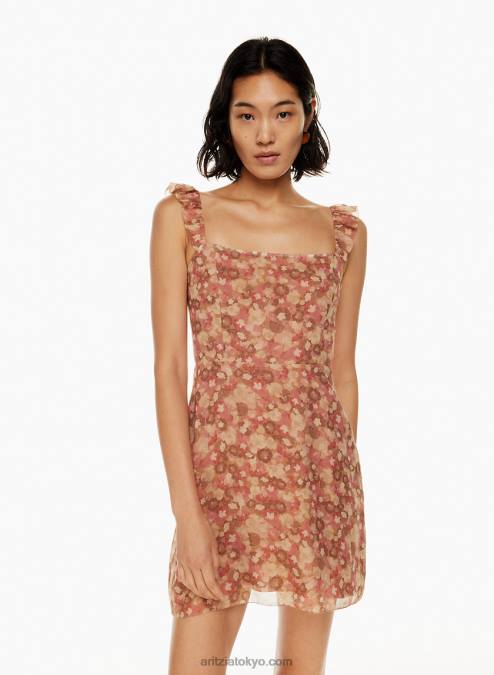 シフォン ミニドレス P2L806317 Aritzia Fete ドレス
