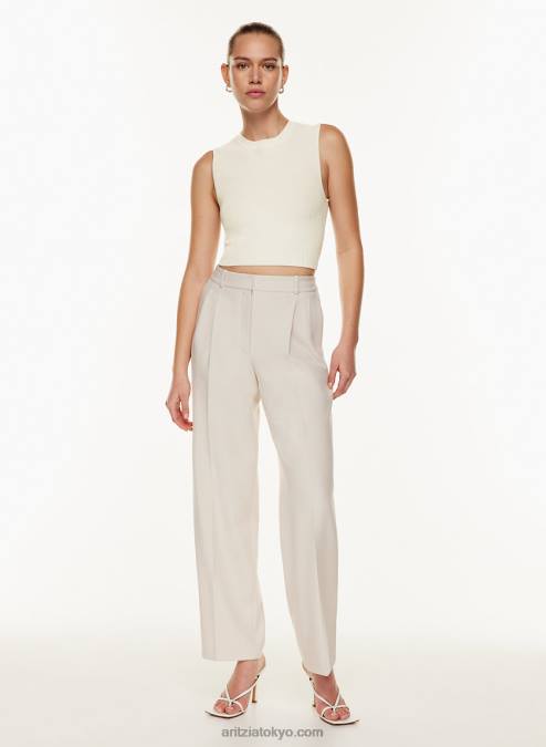 リブクルーネックタンク P2L80634 Aritzia Sculpt Knit Muscle Tank