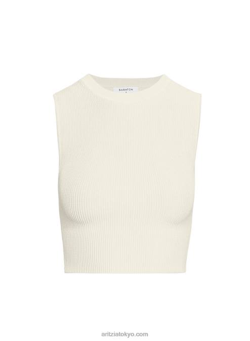 リブクルーネックタンク P2L80634 Aritzia Sculpt Knit Muscle Tank