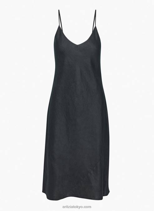 オーガニック リネン スリップ ドレス P2L806354 Aritzia オンリー リネン スリップ ミディ ドレス