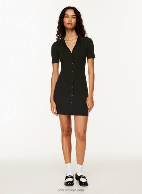 ニットポロ ミニドレス P2L806375 Aritzia Cece ドレス