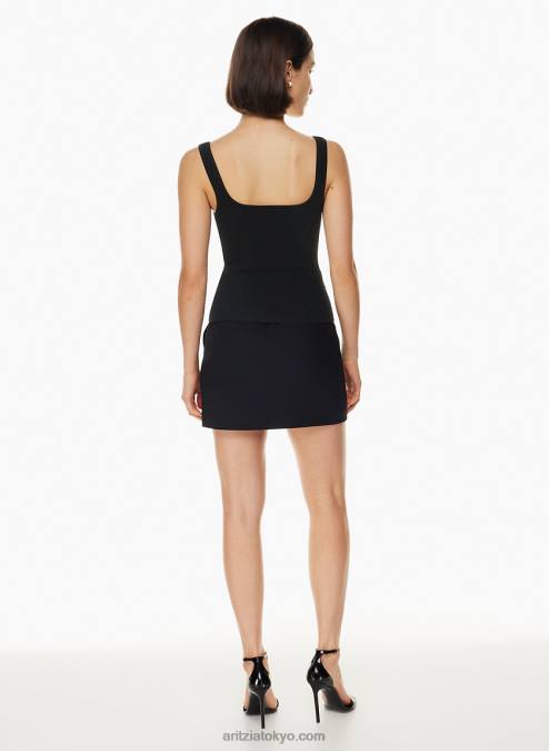 リブスクエアネックタンク P2L8065 Aritzia Sculpt Knit Squareneck Hip Tank