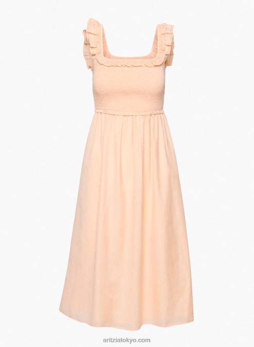 スモックミディドレス P2L806516 Aritzia Reminisce ドレス